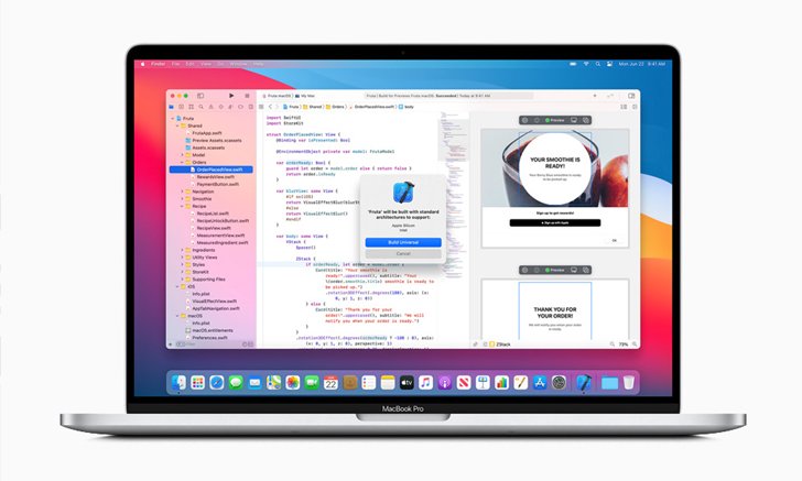 Apple ประกาศการเปลี่ยนผ่าน Mac สู่ Apple silicon