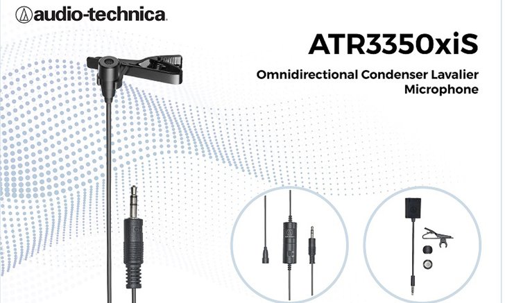 RTB เปิดตัว Audio-technica ATR3350xiS ไมโครโฟนติดปกเนื้อ ที่มาพร้อมกับการบันทึกเสียงได้รอบทิศ