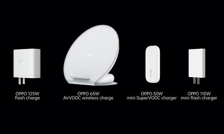OPPO เปิดตัว 4 อุปกรณ์ชาร์จไฟที่เน้นเความเร็วในการชาร์จไฟเร็วสุด 125W และไร้สายกำลัง 65W