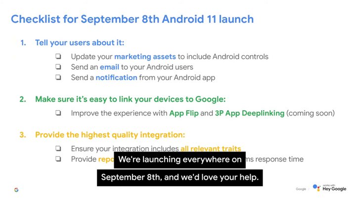 Android 11 Launch