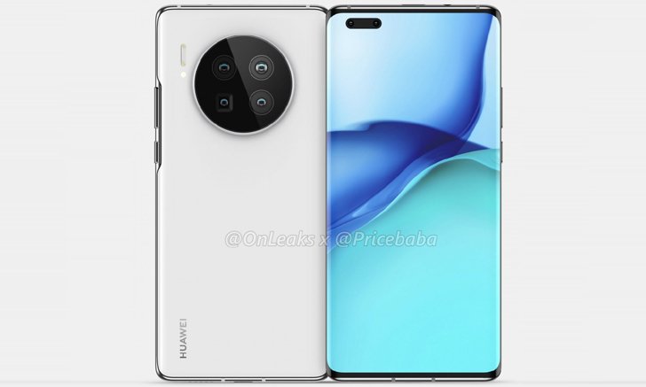 ภาพเรนเดอร์ล่าสุด Huawei Mate 40 Pro ดีไซน์ใกล้เคียง P40 Pro
