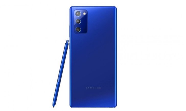 samsung note 20 blue