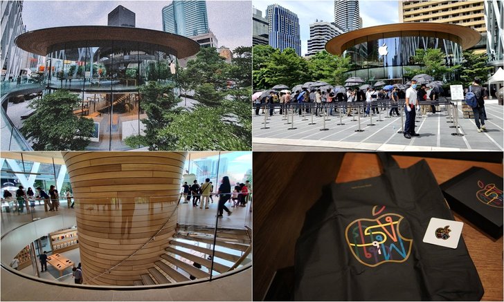 พาชมภาพบรรยากาศหน้าร้าน Apple Central World ที่เปิดอย่างเป็นทางการวันแรก!