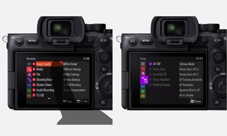 Sony กล่าวจะไม่อัปเดตเมนูตัวใหม่ให้กล้องที่เก่ากว่า A7sIII