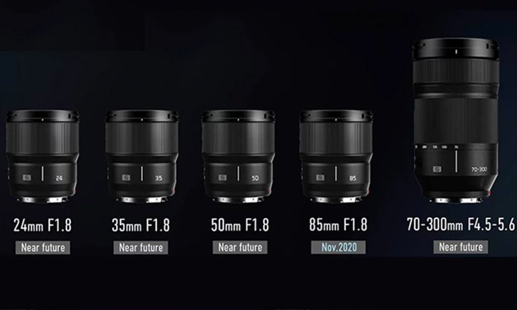Panasonic เปิดตัวเลนส์ไวแสง 24, 35, 50 และ 85mm F/1.8 สำหรับกล้อง L-mount