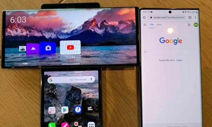 ชมภาพจริงของ LG Wing มือถือที่ปรับจอเป็นแนวนอนได้ง่าย พร้อม UI ที่ออกแบบพิเศษเฉพาะรุ่นนี้