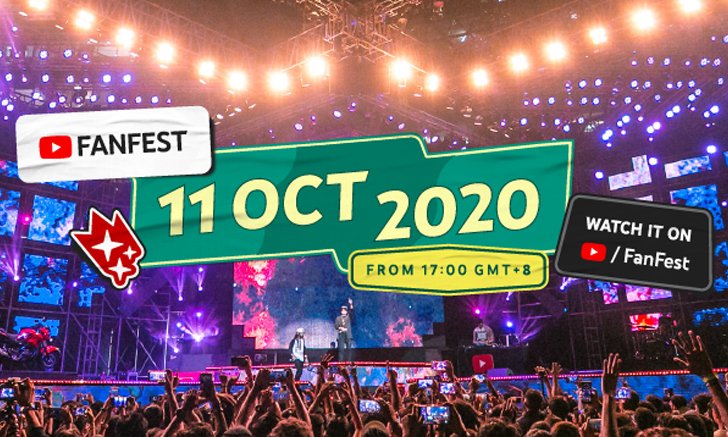 จบงาน YouTube FanFest 2020 ไปพร้อมกับความสุขสนุกสนาน ในรูปแบบออนไลน์เป็นครั้งแรก