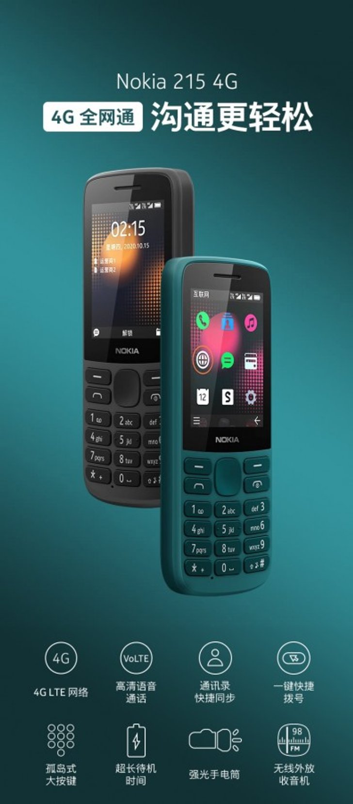 Nokia 215 4G