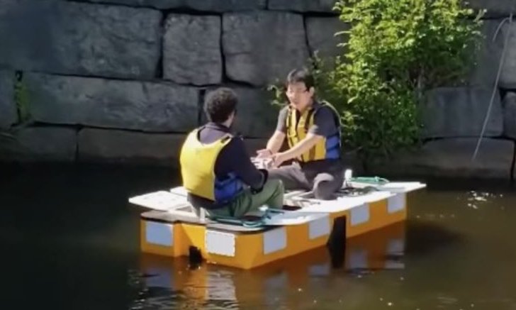 ล่องเรือขับเคลื่อนอัตโนมัติในเนเธอร์แลนด์