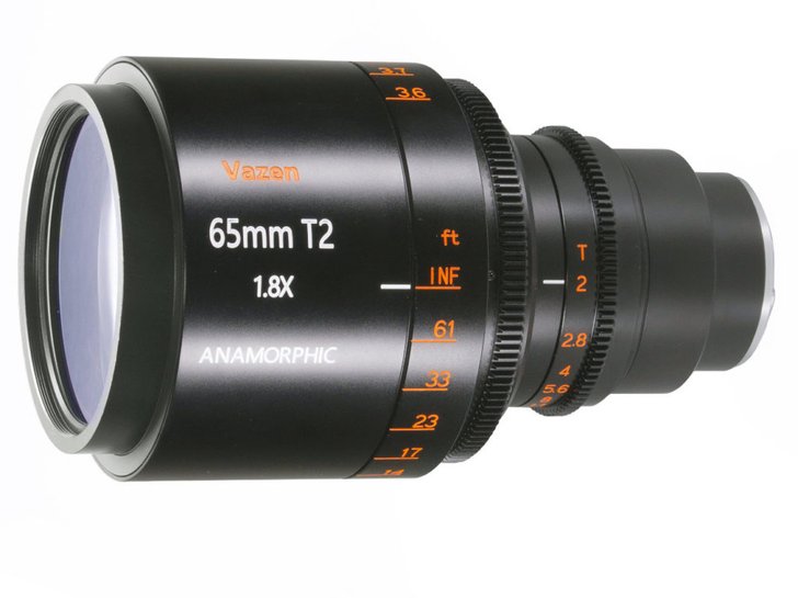 65mm T2 1.8x anamorphic