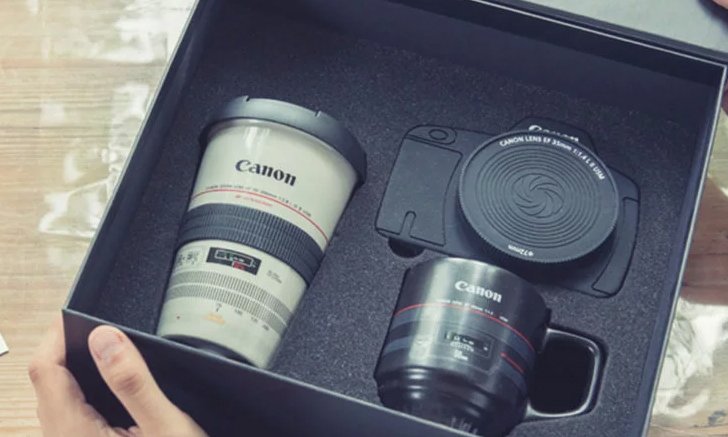 Canon Japan เอาใจนักสะสม ขายแก้วทรงเดียวกับเลนส์ EF และ RF