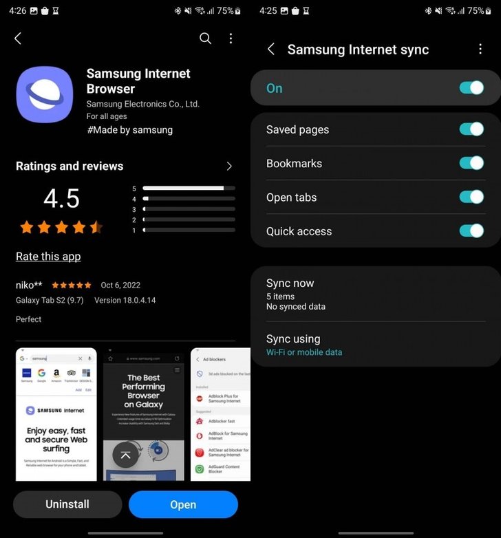 Samsung Internet อัปเดตเปิดให้ดึง Bookmarks ไปใส่ที่ Google Chrome ได้แล้ว