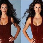 Celebrities Photoshopped: Before and After