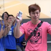  บรรยากาศ จำหน่าย iphone 6 iphone 6 plus วัน แรก