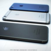 ภาพเรนเดอร์ของ iPhone 7 สีดำเข้ม(Space Black )