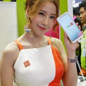 พริ้ตตี้ในงาน Thailand Mobile Expo 2018 Hi End