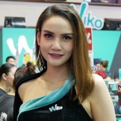 พริ้ตตี้ในงาน Thailand Mobile Expo 2018 Hi End