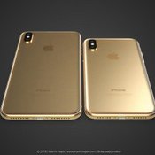 ภาพคอนเซ็ปต์ iPhone XS และ iPhone X Plus 