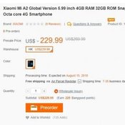 Xiaomi Mi A2
