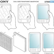 ภาพมือถือจอใสของ Sony