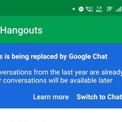 กูเกิลเตรียมปิดบริการ Hangouts เตือนผู้ใช้ย้ายสู่ Google Chat