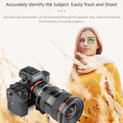 เปิดตัว อะแดปเตอร์ Viltrox Canon EFEF-S to Sony E-mount MKV รุ่นใหม่ มาพร้อมจอ OLED