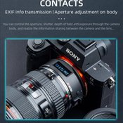 เปิดตัว อะแดปเตอร์ Viltrox Canon EFEF-S to Sony E-mount MKV รุ่นใหม่ มาพร้อมจอ OLED