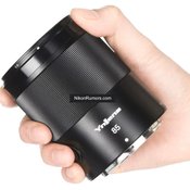 หลุดภาพแรก Yongnuo 85mm สำหรับกล้อง Nikon Z-mount