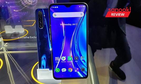 [Hands On] สัมผัสแรกกับ realme XT มือถือกล้องหลัง 64 ล้านพิกเซล สวยและน่าใช้