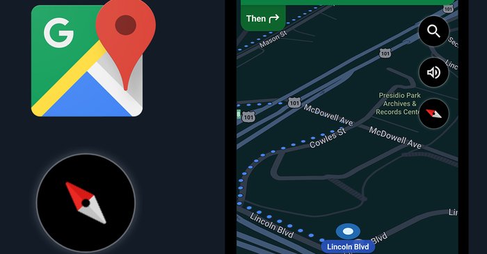 Google เพิ่มเข็มทิศใน Google Maps สำหรับ Android แล้ววันนี้