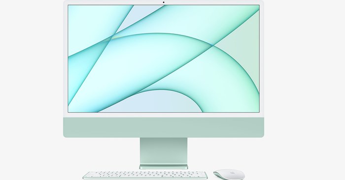 เปิดกล่อง iMac ใหม่ มาพร้อมกับอุปกรณ์ครบและสายอุปกรณ์ Match กับสีเครื่อง