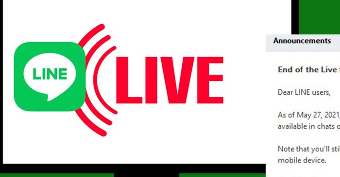 LINE บน PC, Mac ประกาศยุติให้บริการฟีเจอร์ “Live ในกลุ่ม”