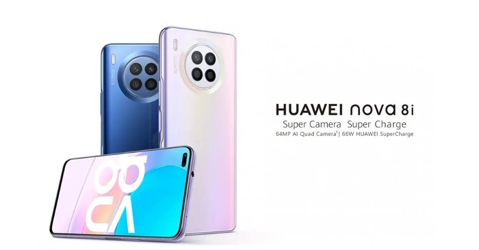 เปิดตัว Huawei Nova 8i มือถือหน้าตาคล้าย Mate Series แต่ได้ชาร์จไฟกำลัง 66W