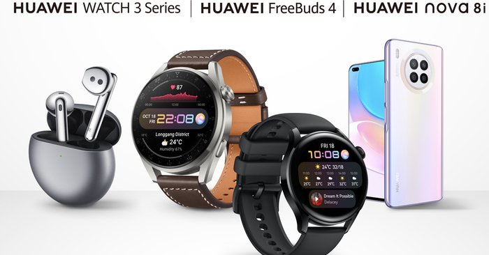 เปิดราคา Huawei Watch 3, Huawei FreeBuds 3 และ Huawei Nova 8i รุ่นใหม่ล่าสุด