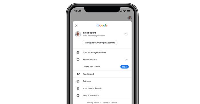 Google เพิ่มฟีเจอร์ลบประวัติการค้นหาอัตโนมัติหลังจากใช้ 15 นาที เริ่มใน iOS