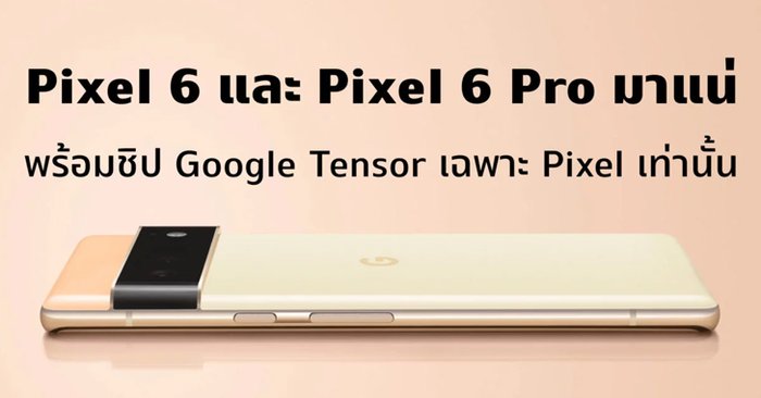 กูเกิลสปอยล์หมด!! Pixel 6 และ Pixel 6 Pro ดีไซน์เป๊ะตามข่าวลือ พร้อมชิปใหม่ที่ทำมาเพื่อ Pixel