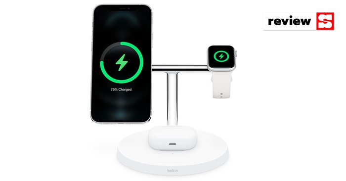 แกะกล่องลองเล่น Belkin BOOSTCHARGE PRO 3-in-1 รองรับเทคโนโลยี MagSafe