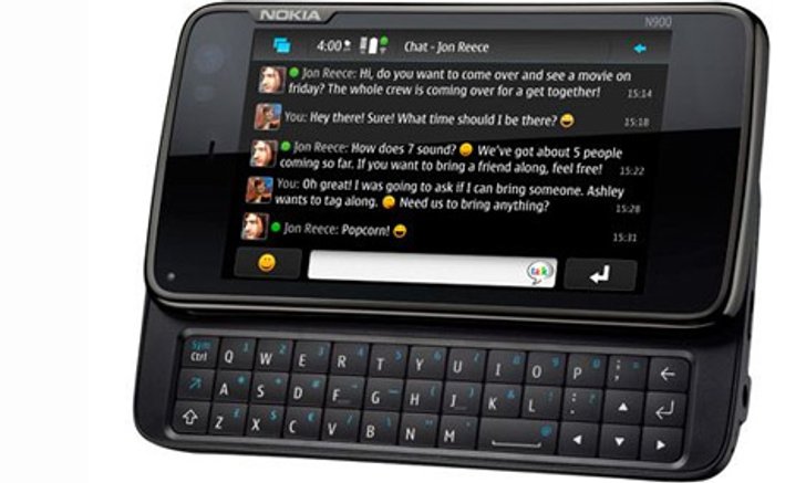 Nokia N900 สมาร์ทโฟนหัวใจ  ลินุกซ์