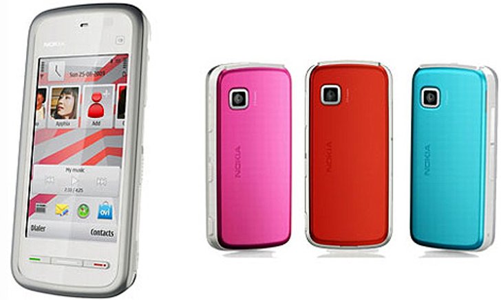 Nokia 5230 สะเทือนวงการมือถือทั่วโลกด้วยสัมผัสแห่งสีสัน