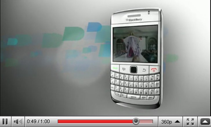 White BlackBerry Bold 9700 Teaser Video