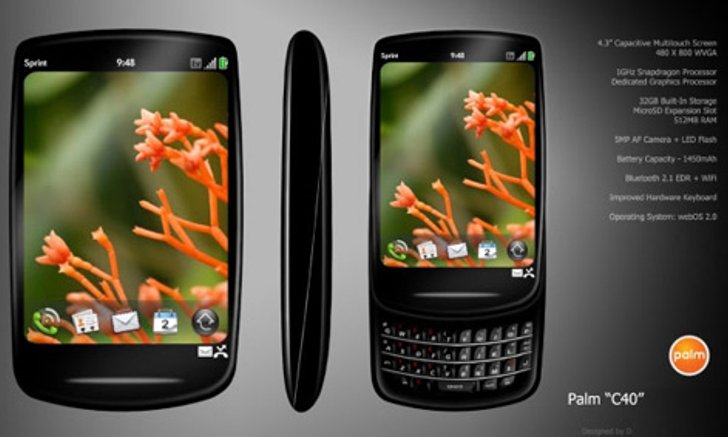 Palm C40 สวยดุ แรง ภายใต้ทีมรบของ HP