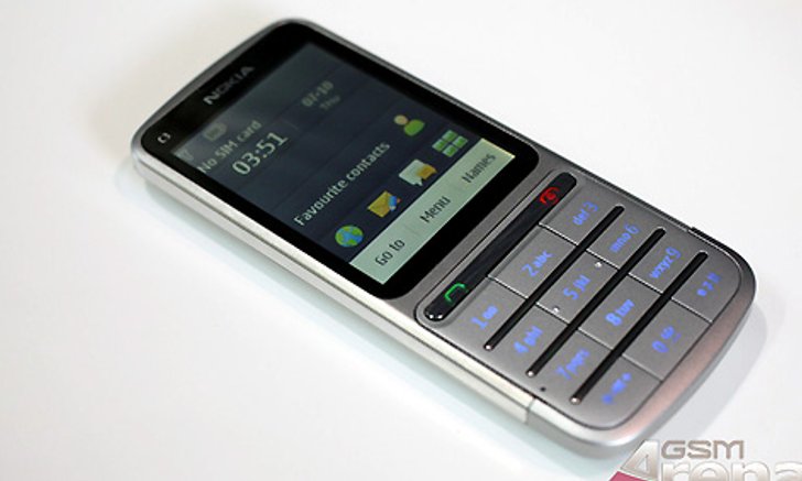 Nokia เปิดตัว C3-01 มือถือจอสัมผัส