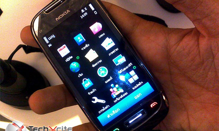 Nokia เปิดตัว TouchPhone น้องใหม่ดีไซด์บางกับ Nokia C7