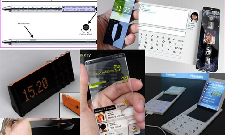 10 อันดับ มือถือ แนวคิดในอนาคต