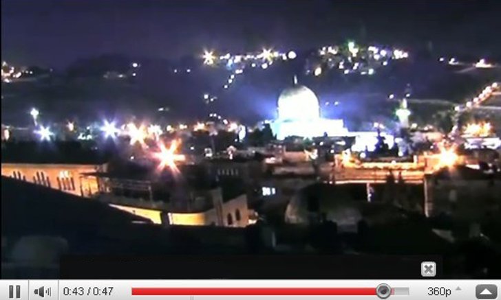 ตื่น!!! คลิป UFO โผล่ที่เยรูซาเลมว่อนเน็ต