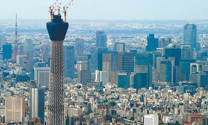 หอส่งสัญญาณทีวี ญี่ปุ่นคว้าแชมป์หอส่งสัญญาณทีวีที่สูงที่สุดในโลก