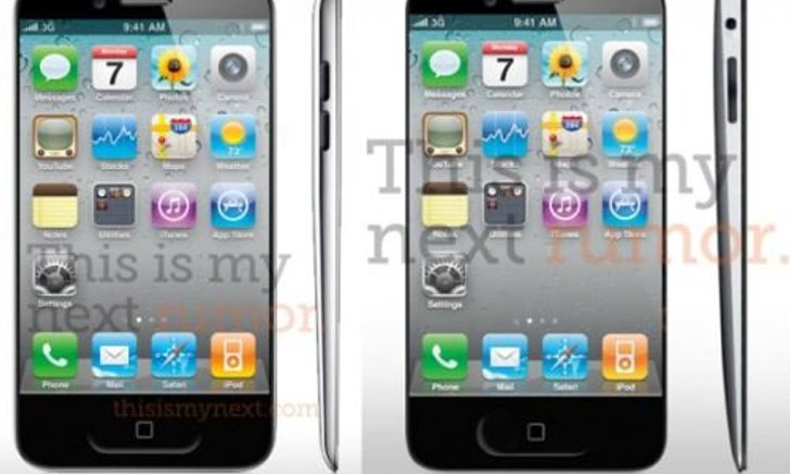 iPhone 5 บางลง ดีไซน์แบบนี้เพิ่งเคยเห็น
