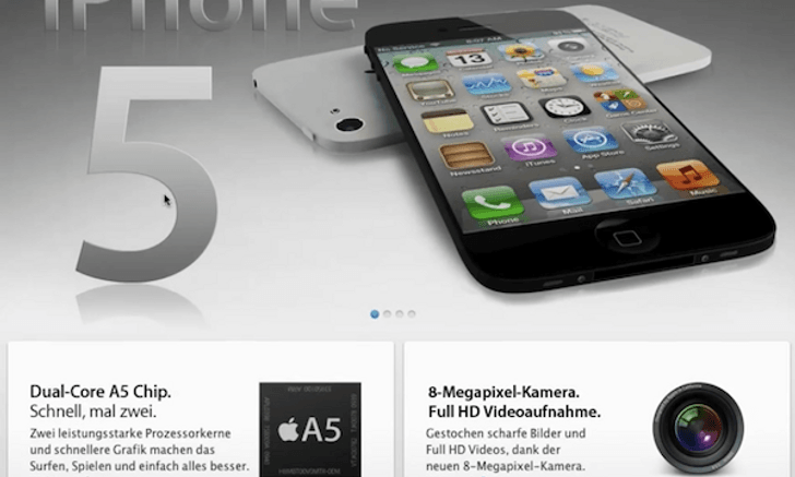 iPhone 5 ยังไม่มา แต่หน้าเว็บไซต์ทางการของ iPhone 5 เก๊มาแล้วจ้า!