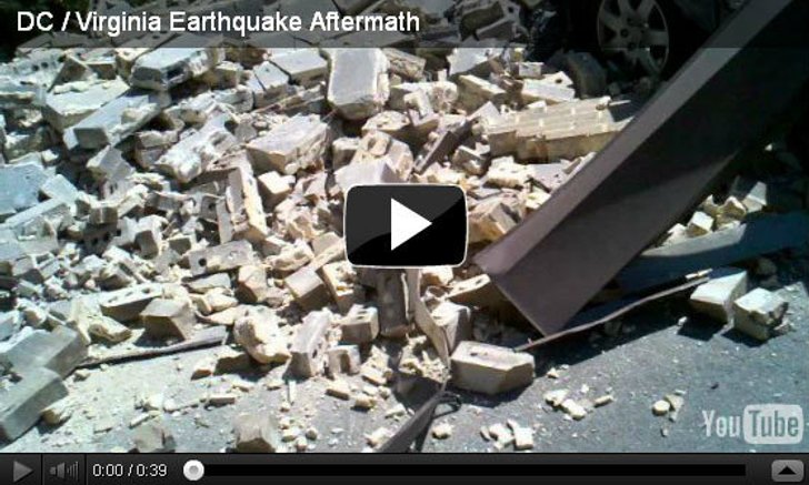 คลิปเหตุการณ์"แผ่นดินไหว"ในสหรัฐฯ