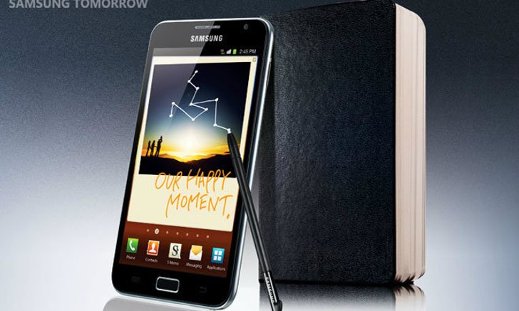 Samsung Galaxy Note สมาร์ตโฟน-แทบเลตหน้าจอ 5.3 นิ้ว